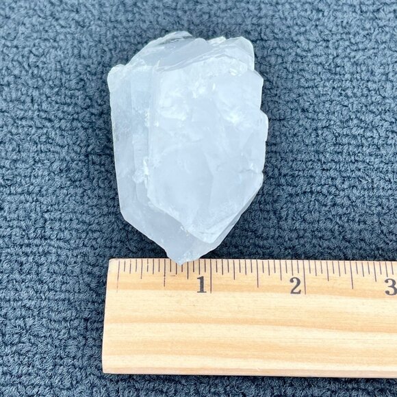 Clear Arkansas Quartz Crystal Cluster Mineral Gemstone App. 3"x1.5"x1.5" 5.2 oz - Picture 4 of 16